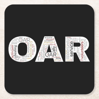 OAR-Underlägg Underlägg Papper Kvadrat