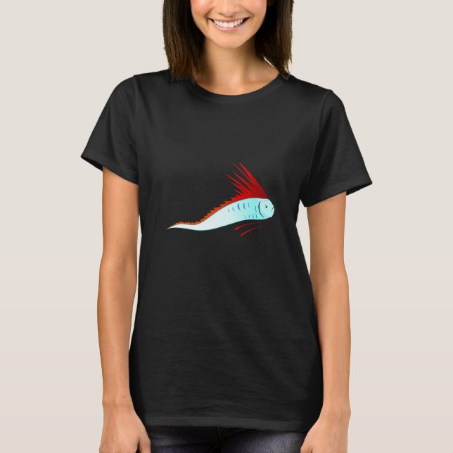 Oarfish Sea Serpent T Shirt (Framsida)