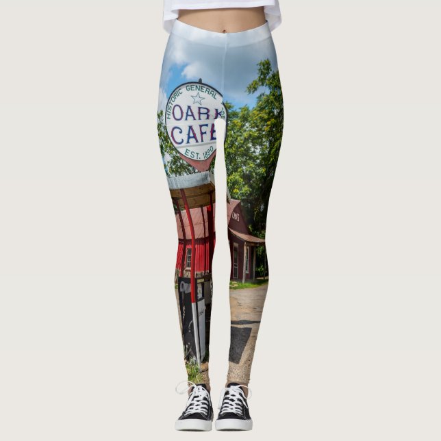 Oark Gas Pumps Leggings (Framsida)