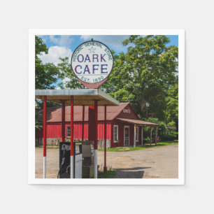 Oark Gas Pumps Pappersservett