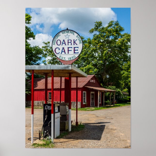 Oark Gas Pumps Poster (Framsidan)