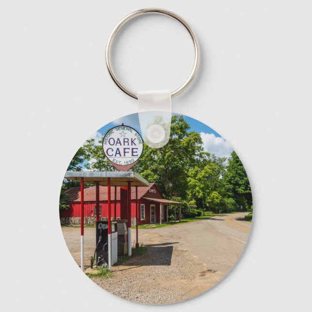 Oark Gas Station Nyckelring (Framsida)