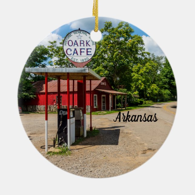 Oark Gas Station Ornament (Baksidan)