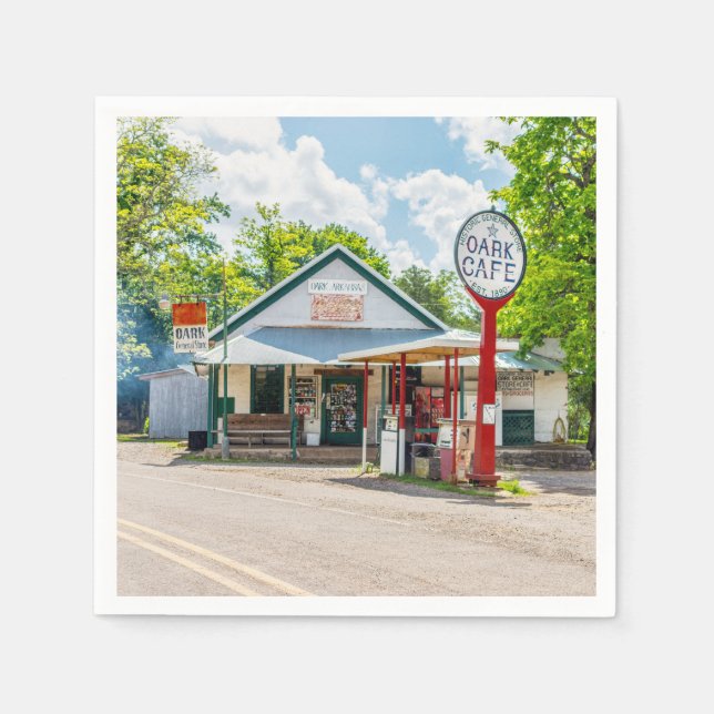 Oark General Store Pappra Party Napkins Pappersservett (Framsidan)