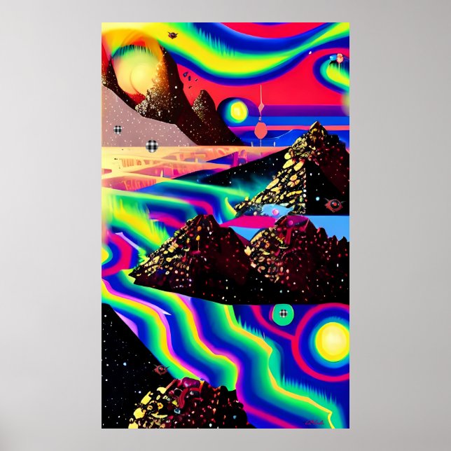 Öarna i den femte dimensionen poster (Framsidan)