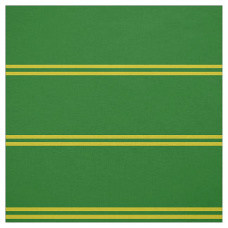 Öarnas grönt, guld strimlad design tyg