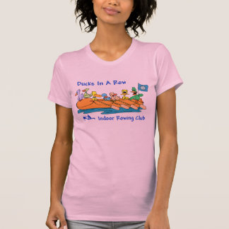 Oars och en flagga beklär på t-shirt