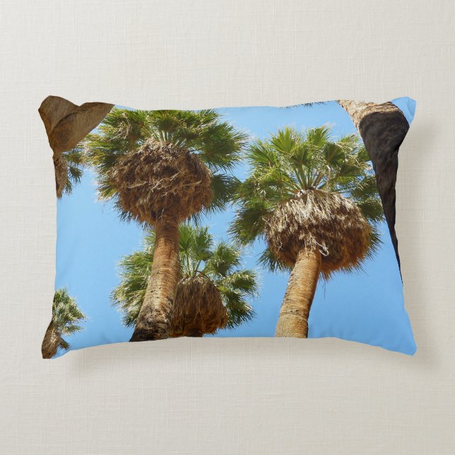 Oas palmträd i Joshua Tree National Park Prydnadskudde (Framsidan)