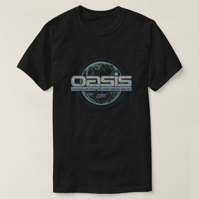OASIS av Gregarious Simulation Systems (GSS) Essen T Shirt (Design framsida)