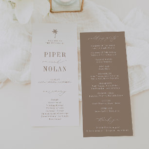 OASIS Beach Wedding Program