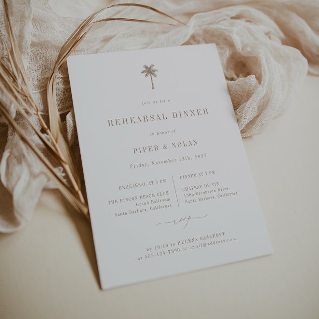 OASIS Beach Wedres Rehearsal Middag Meddelande (Skapare uppladdad)