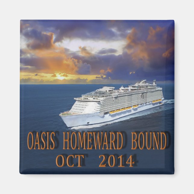 OASIS HOMEWARD BOUND MAGNET (Framsidan)