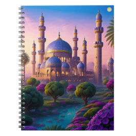 Oasis i den bärbara minidatorn Minaret Castle Spir Anteckningsbok