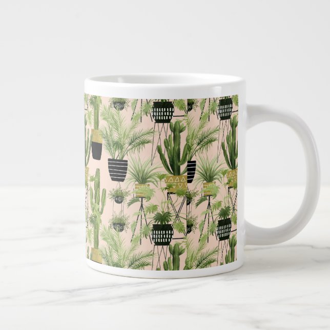 Oasis inomhus | Plant Lineup Mönster Jumbo Mugg (Höger)