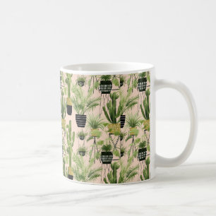 Oasis inomhus Växtlindustrin Mönster Kaffemugg