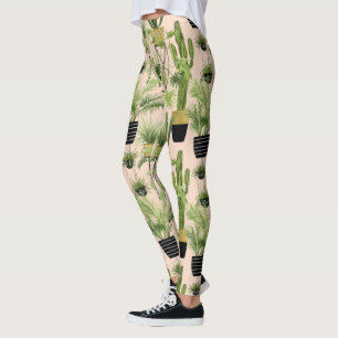 Oasis inomhus Växtlindustrin Mönster Leggings