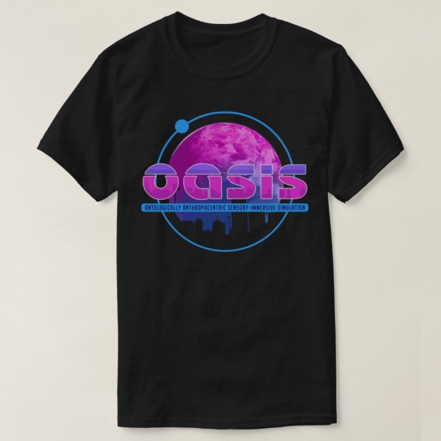 Oasis (Redo Player One) Classic T-Shirt (Design framsida)