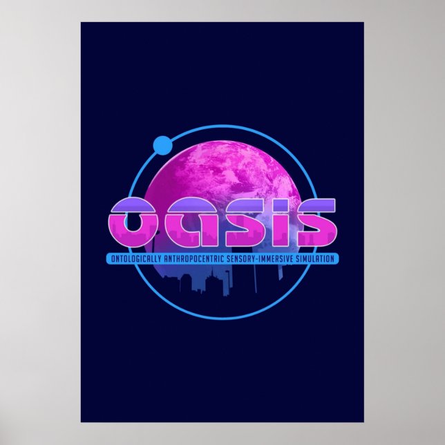 Oasis Redo Player One Poster (Framsidan)