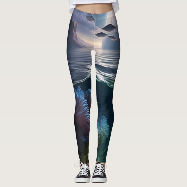 Oasis under vatten leggings (Framsida)