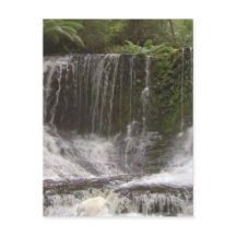 Oasis Waterfalls i Tasmania söder om Australien