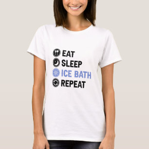 Öat sömnlöshet Bath Wim Hof Kall Shower Iceman T Shirt