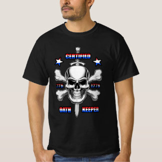 Oath Keeper RWB T Shirt