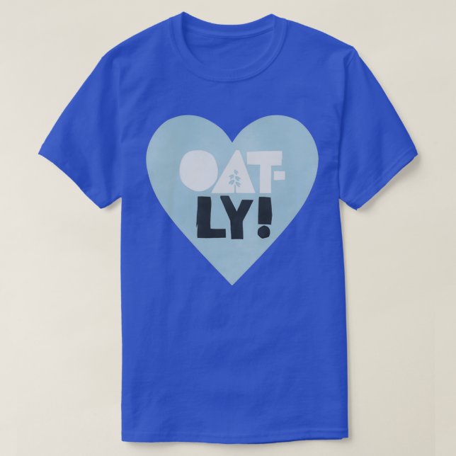 Oatly Heart T Shirt (Design framsida)