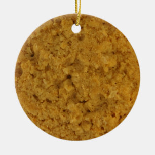 Oatmealkaka Julgransprydnad Keramik