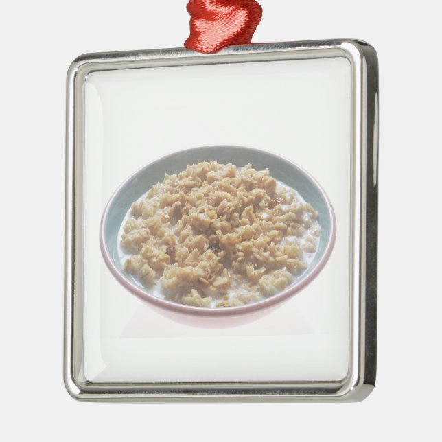 Oatmeskål Julgransprydnad Metall (Vänster)