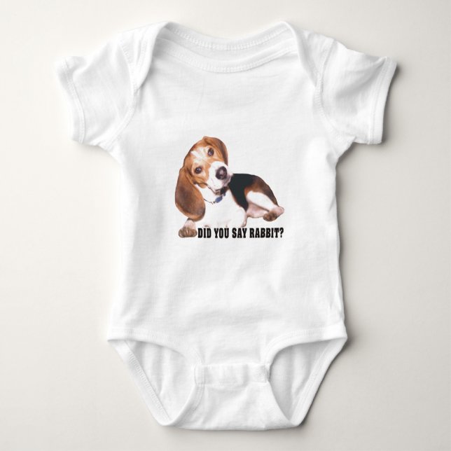 Oavbrutet tjata du något att säga? Beagle T Shirt (Framsida)