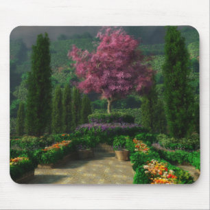Oavkortad blom Mousepad Musmatta