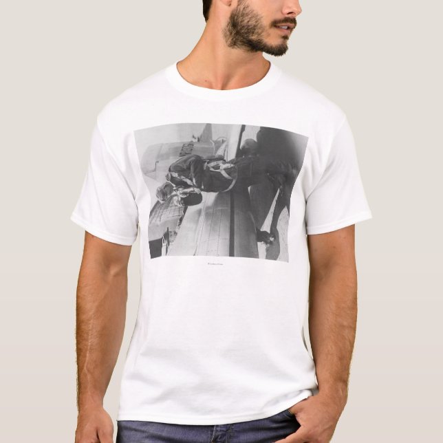 Oavkortat Howard Hughes pilot- logiflygplan Tee (Framsida)