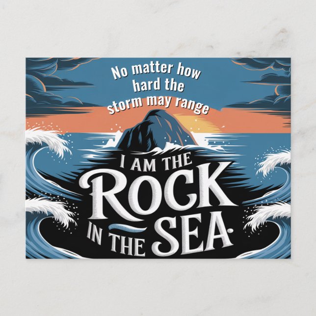 Oavsett hur svårt det är med motiveringsbrev vykort (Framsida)