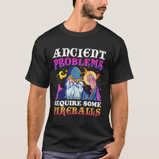 Oavsiktliga problem kräver vissa brandbollar t shirt (Framsida)