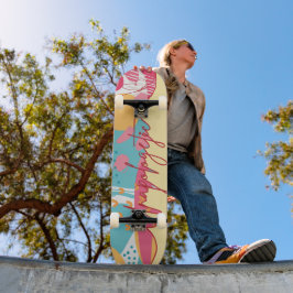 Oavskyldig djärv feministisk utsaga mini skateboard bräda 18,5 cm