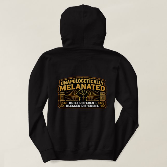 Oavskyldigt melanerad t shirt (Design baksida)