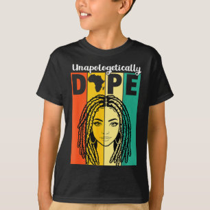 Oavskyldigt svart historia Locd kvinna flicka kvin T Shirt