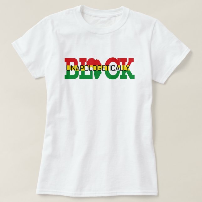 Oavskyldigt svart t shirt (Design framsida)