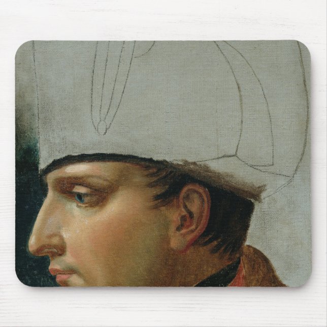 Oavslutat porträtt av Napoleon mig Musmatta (Framsidan)