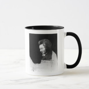 Oavslutat porträtt av Wolfgang Amadeus Mozart Mugg