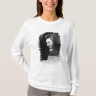 Oavslutat porträtt av Wolfgang Amadeus Mozart Tee