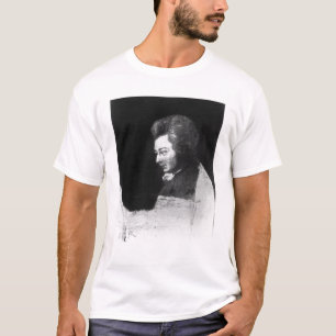 Oavslutat porträtt av Wolfgang Amadeus Mozart Tee Shirt