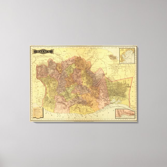 Oaxaca Canvastryck (Framsida)