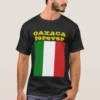 oaxaca för evigtflagga t shirt