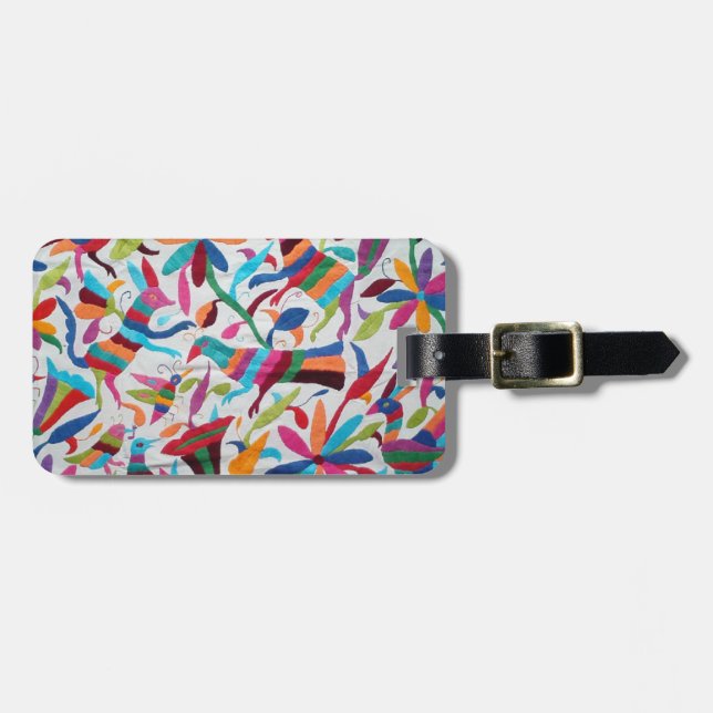 Oaxaca Mexico mexicanska Mayan latinamerikanska Bagagebricka (Horisontell Framsida)