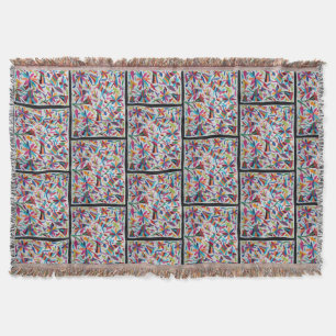 Oaxaca Mexico mexicanska Mayan latinamerikanska Filt