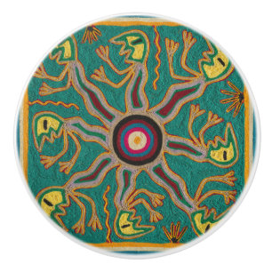 Oaxaca Mexico reser mexicansk Mayan stam- konst Knopp