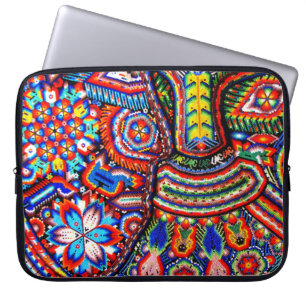 Oaxaca Mexico reser mexicansk Mayan stam- konst Laptop Fodral