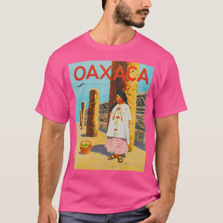 Oaxaca Mexico Vintage resor Poster T Shirt
