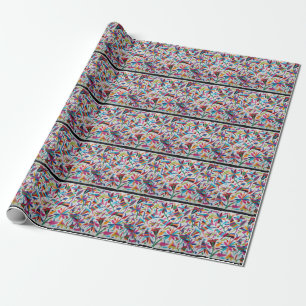 Oaxaca Mexikanska Mayan Hispanic Ethnic Boho Presentpapper